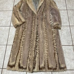 Amazing rare genuine fur coat